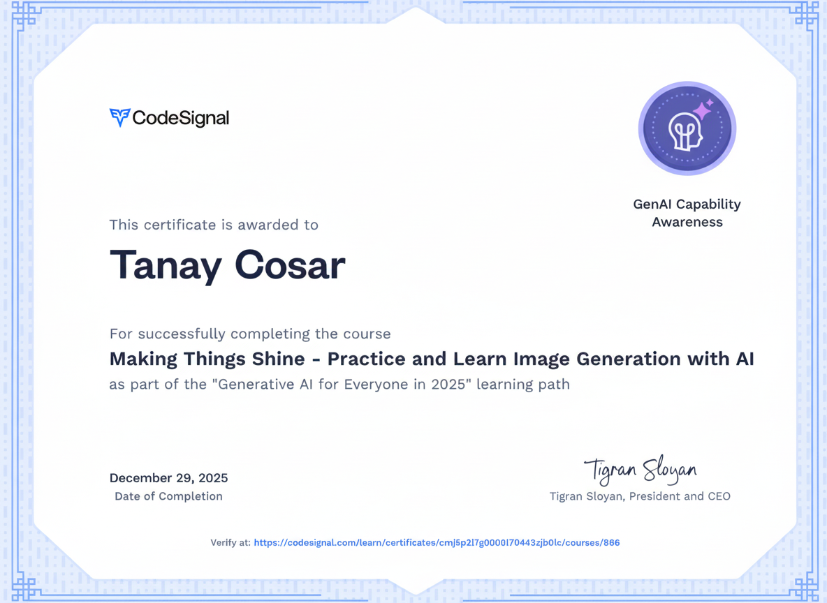 Practice and Learn Image Generation with AI
